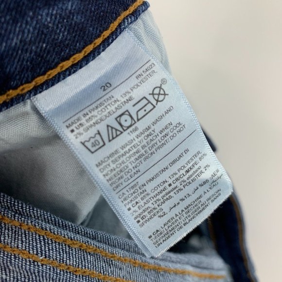 Old Navy Jeans Rockstar Super Skinny Mid Rise Blue Distress - Picture 10 of 10